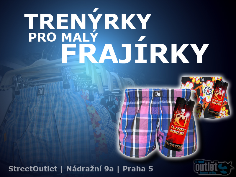 Represent boxerky pro nejmenší