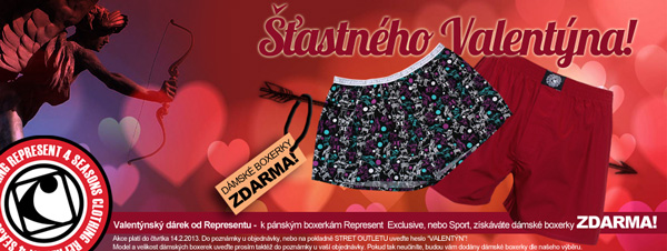 valentýnská akce represent 2013