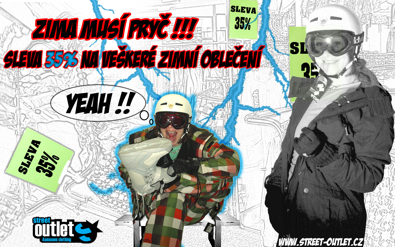 zima 2010 sleva 35% streetoutlet